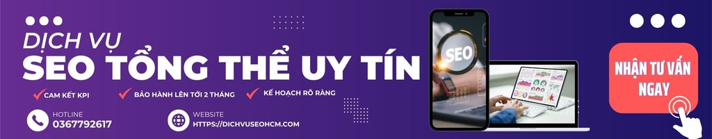 Dịch vụ SEO tổng thể HCM